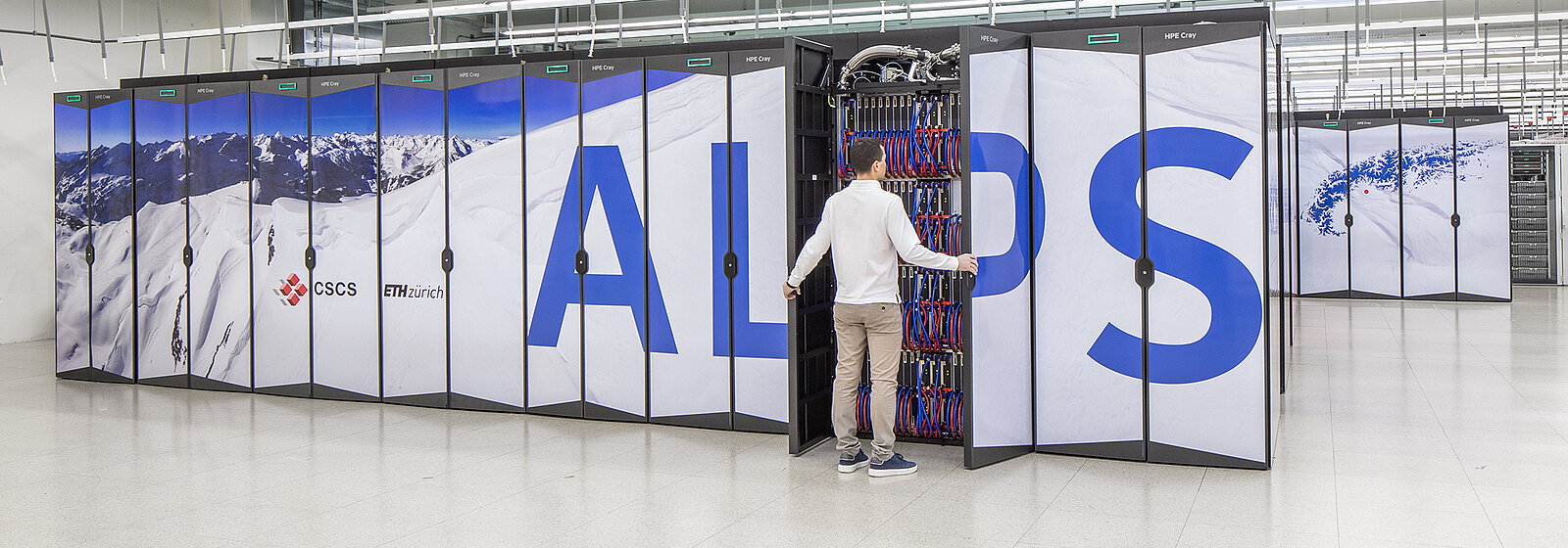 ALPS Supercomputer am CSCS in Lugano